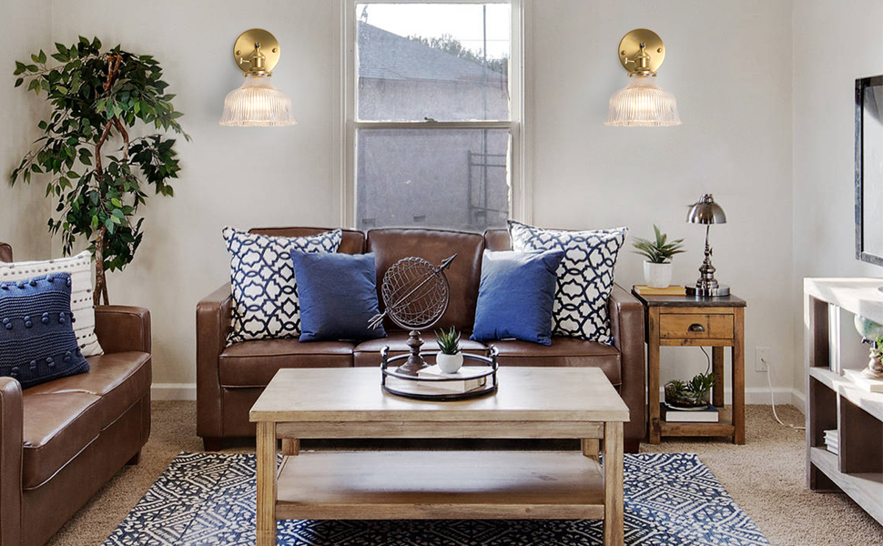 ZtuoYong Wall Sconces, Vintage Wall Lighting Fixture with Switch 180