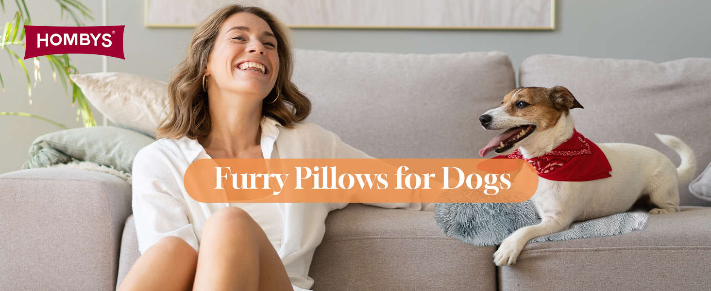 HOMBYS Soft Faux Fur Calming Pet Pillow for Large & Medium Dogs (Dark Grey, 25"x8"x4")  
HOMBYS Machine Washable Dog Pil 1153d95d 82c8 4aa0 B586 Ab84304ea3d7. CR0,0,1464,600 PT0 SX1464 V1