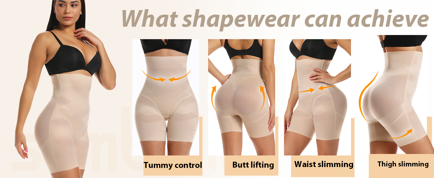 high wait underwear tummy control