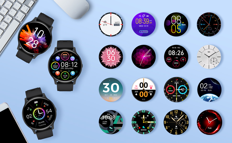 Montre Connecter pour Femme, 1.3