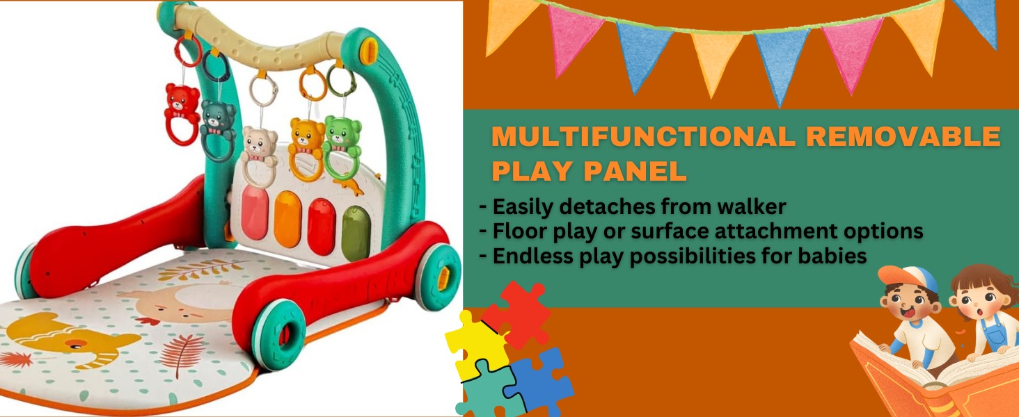 Sit-to-Stand Learning 2 in 1 Pedal Piano