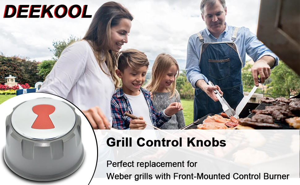 DEEKOOL Grill Control Knobs 69892, Gas Control Knobs