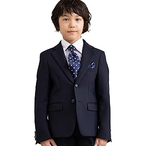 Amazon | WANDER FACTORY スーツ フォーマル 男の子 入学式 入園