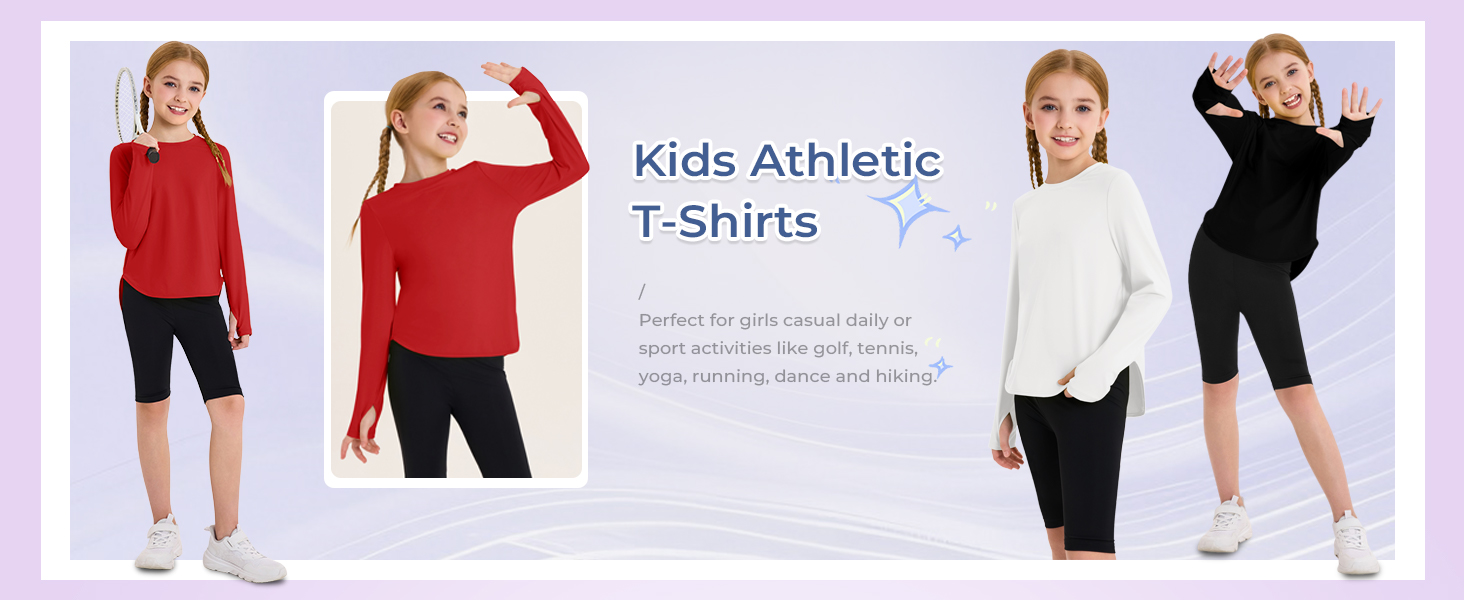 Kids Athletic T-Shirts
