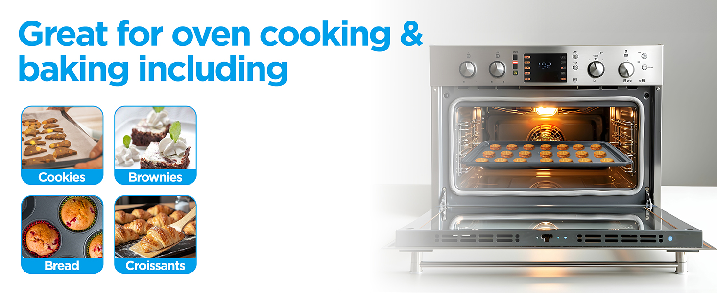 Pans set nonstick baking dish kitchen pans baking sheet set wire rack for baking sheet jelly roll