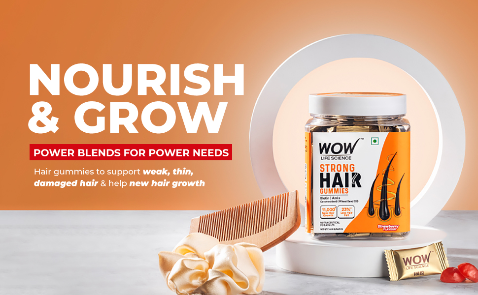 WOW Life Science Strong Hair Gummies