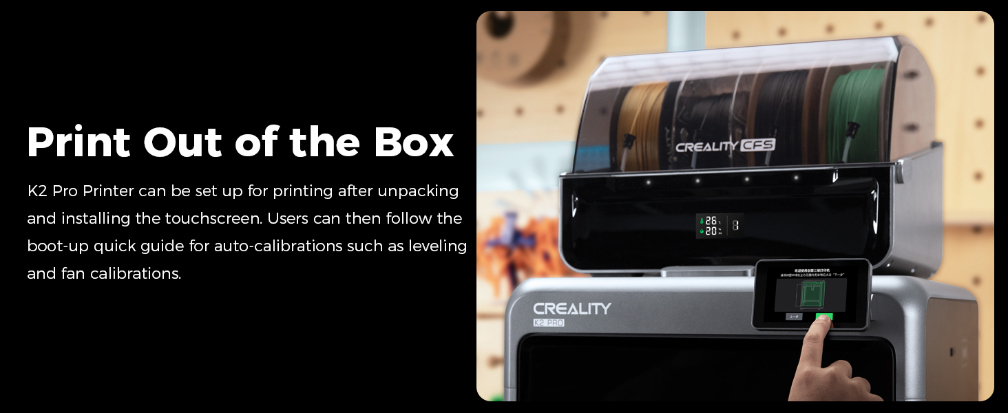 Print out of the box K2 Pro