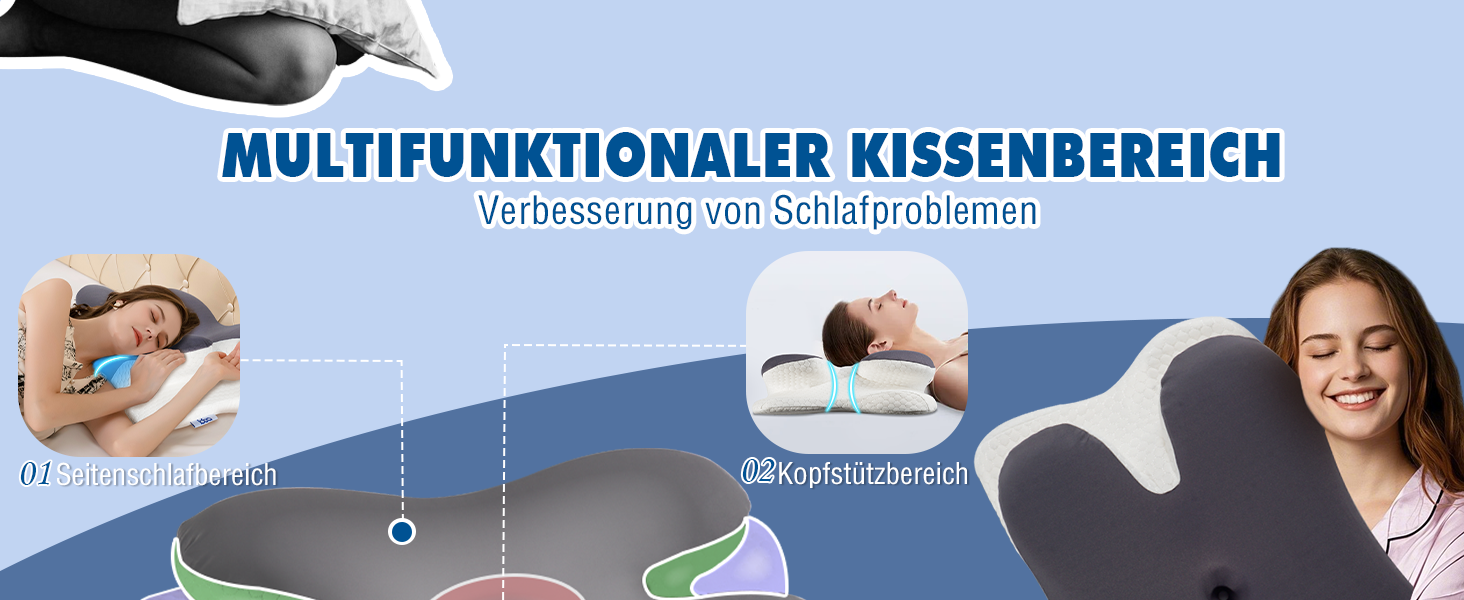 blackroll recovery pillow donama emma derila kopfkissen testsieger 40x80 kissen Pillow reisekissen