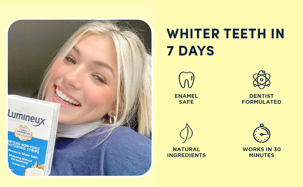 Lumineux Oral Essentials Teeth Whitening Mouthwash and