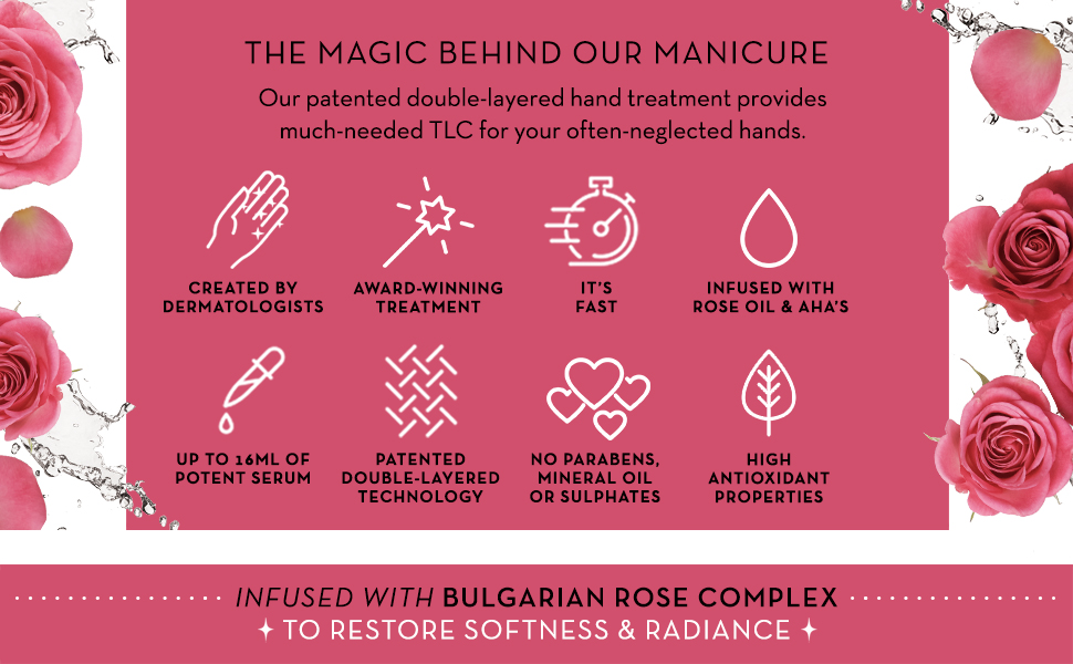 Super hydrating anti aging dermatologist hand mask treatment