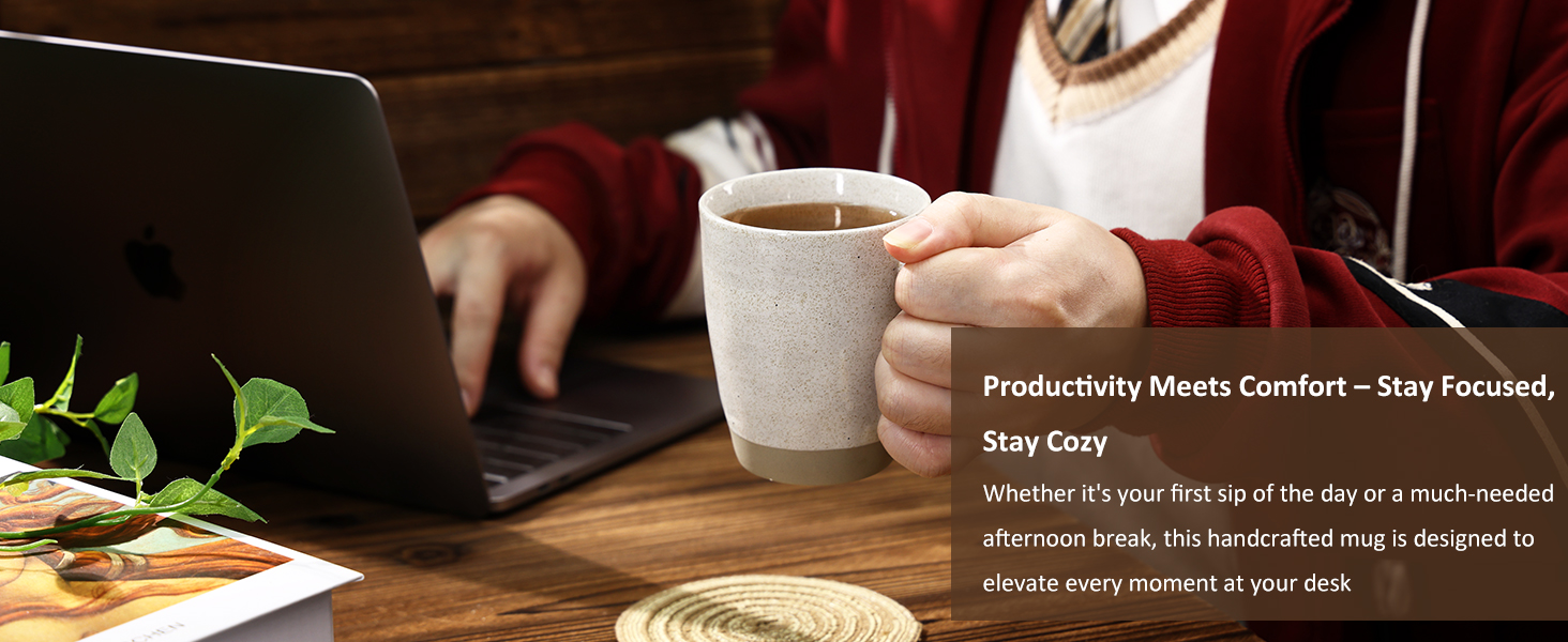 Yedio 12 oz Ceramic Coffee Mugs