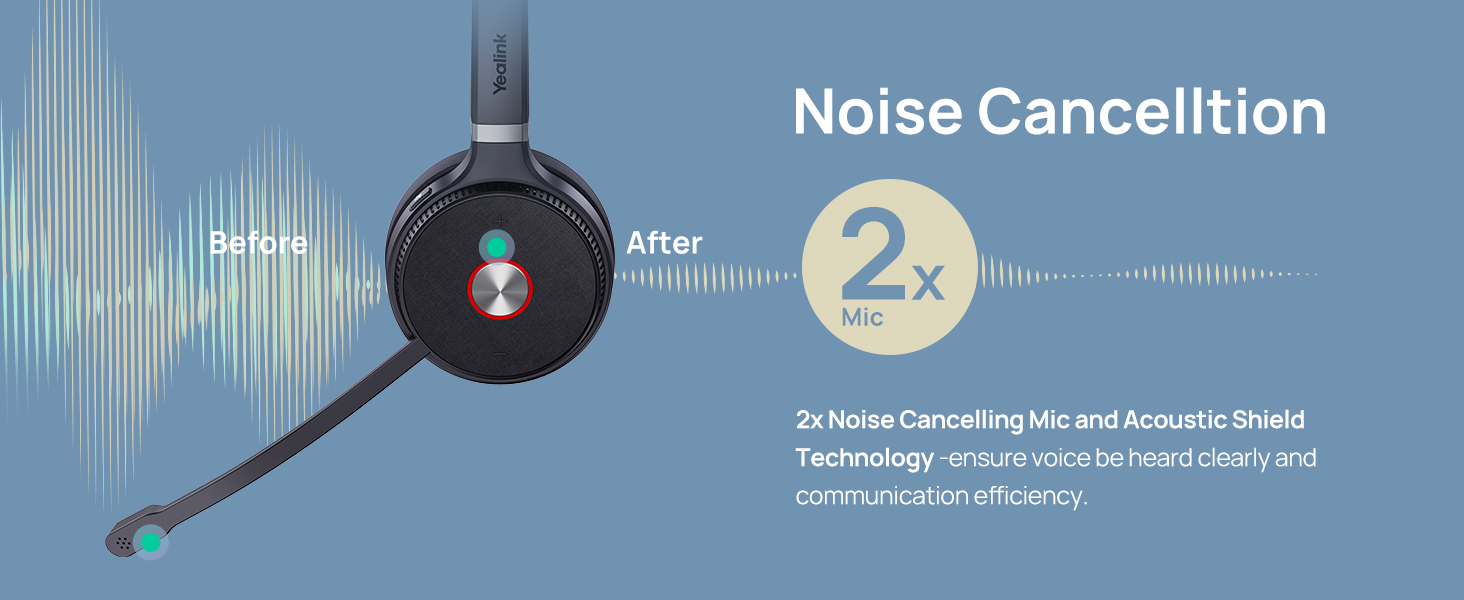 headset with mic wireless