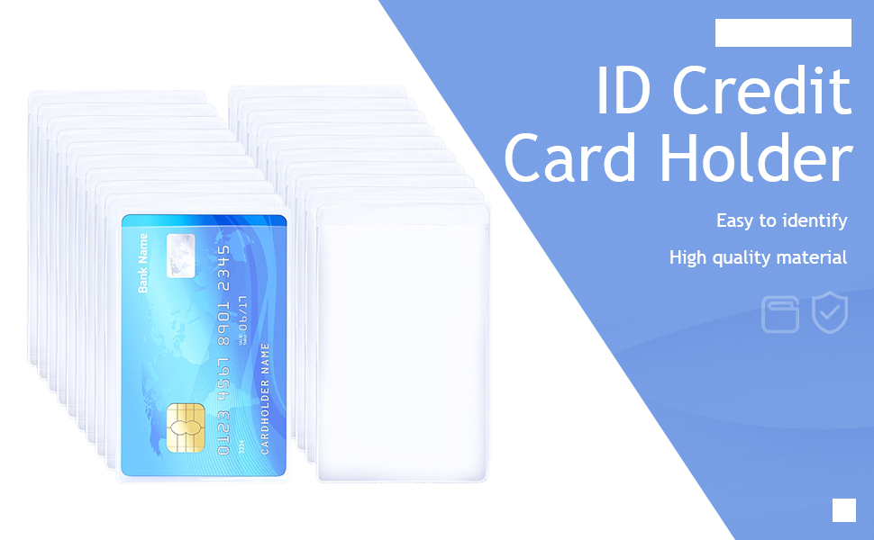 plastic credit card holder