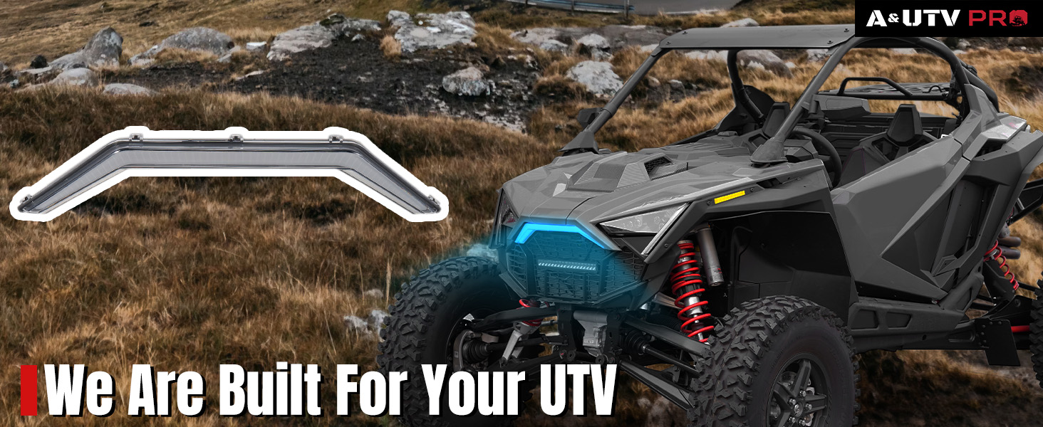 A & UTV PRO Fang Accent Chasing Color Light with RGB for 2020-2024 RZR PRO XP