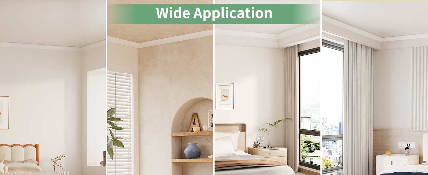 foam crown molding is ideal for decorating different ceilings