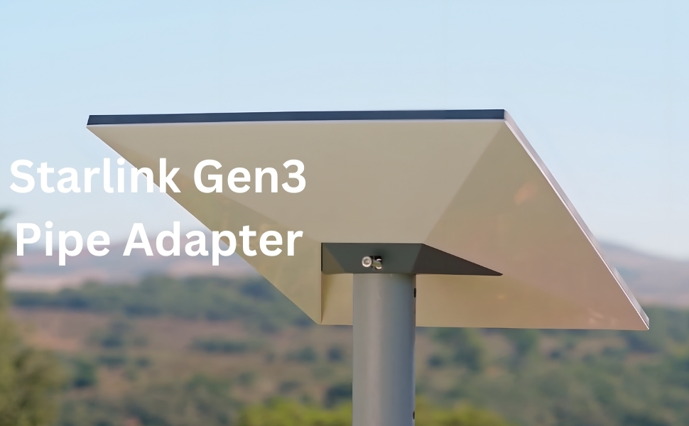 Starlink Gen 3 Pipe Adapter, Heavy Duty Starlink Gen 3 Mount, Adaptable Starlink Mount Gen 3 for Variable Pole Sizes, Starlink Pole Mount, Starlink Pipe Adapter, Starlink Mounting Kit Gen 3 | +254100720022 starlink gen 3 pipe adapter