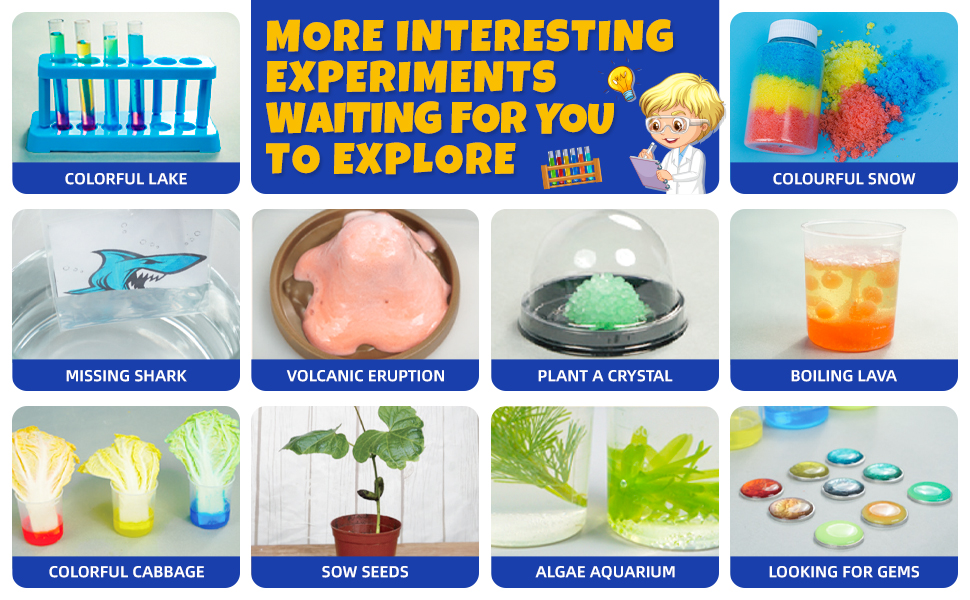 Science Kit for Kids 68, 24 Science Lab Experiments for