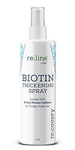 biotin hair spray for hair growth and hair loss prevention spray with biotin for hair growth