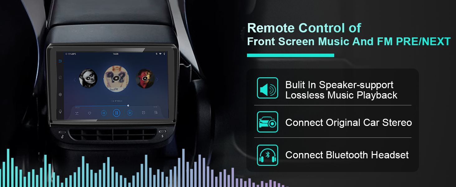 Rear Display Screen for Model 3 20192023 Model Y 20202024