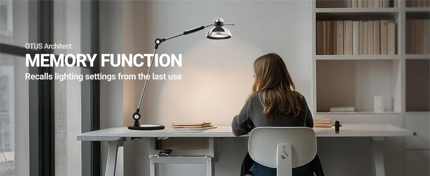 memory function table desk light articulating desk lamp led desk lamp