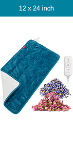 weighted heating pad