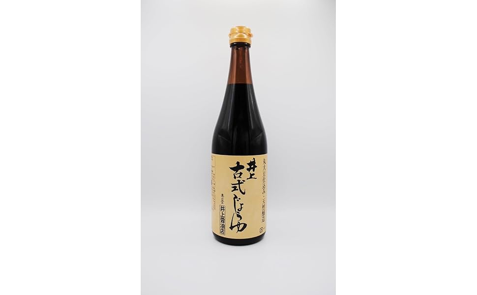 Amazon.co.jp: 井上醤油店 井上 古式じょうゆ 720ml : 食品
