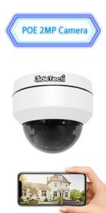 PTZ POE 2MP 4X Camera