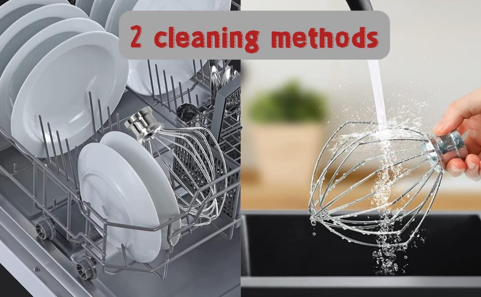 Stainless Steel Wire Whip Attachment for KitchenAid Tilt