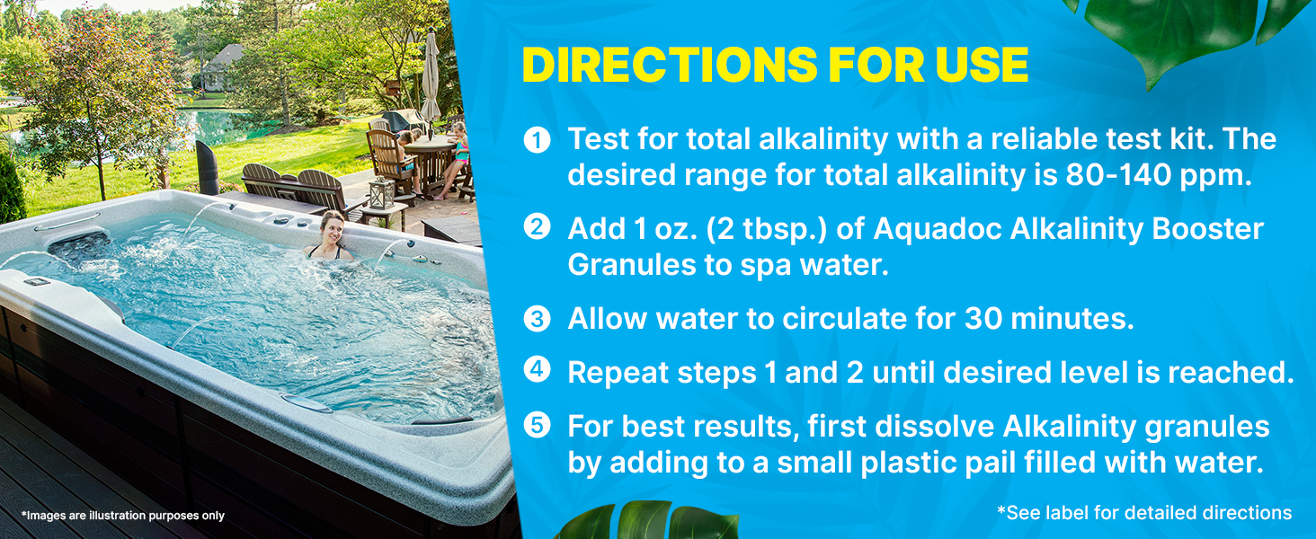 AquaDoc Total Alkalinity Increaser for Hot Tub to Keep