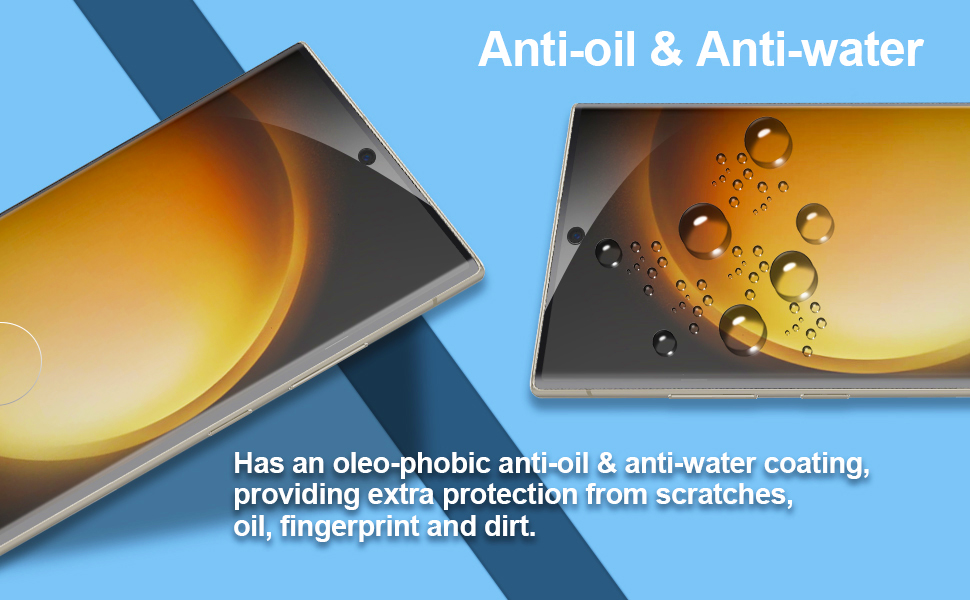 QUESPLE Samsung Galaxy S23 Ultra Screen Protector [2 Pack], HD