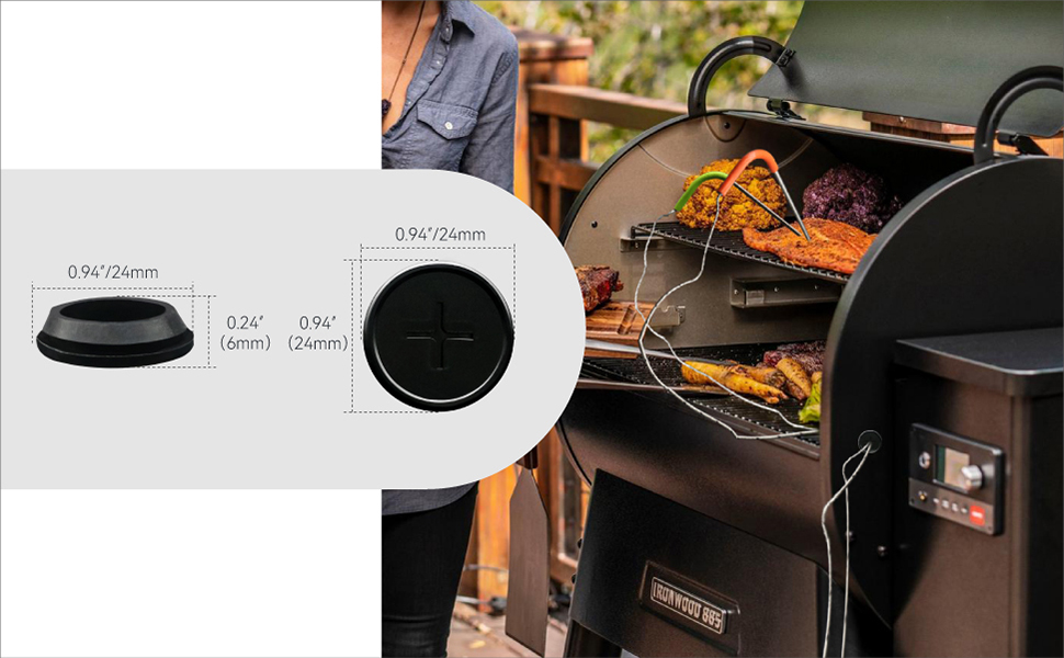 Replacement Meat Probe for Traeger Pellet Grill and Smoker