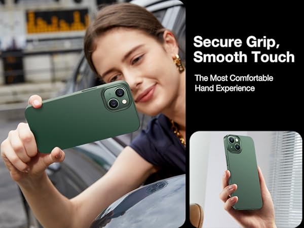 iPhone 13mini ミッドナイトグリーン 本体 TORRASケース付き Amazon.com: TORRAS Slim Fit Compatible for 13 Mini Case