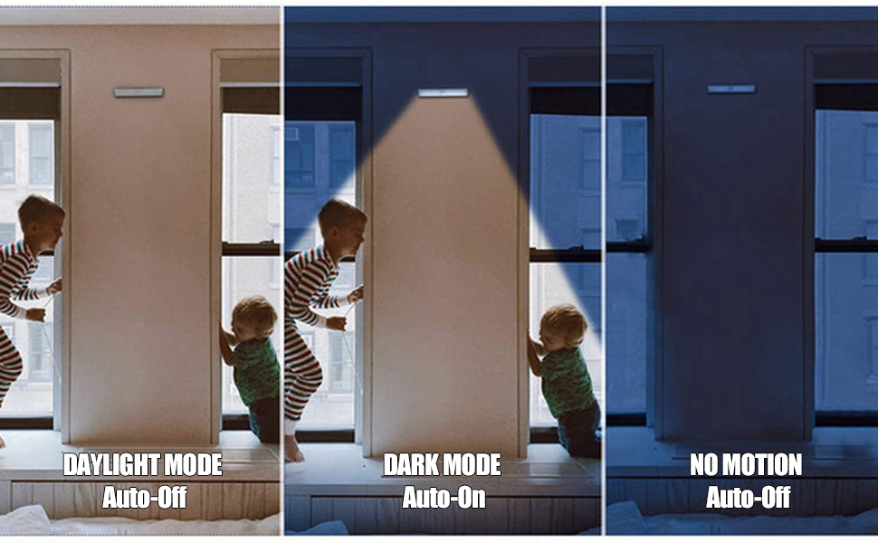 3 Pack Motion Sensor Under Lighting Wireless Rechargeable Warm