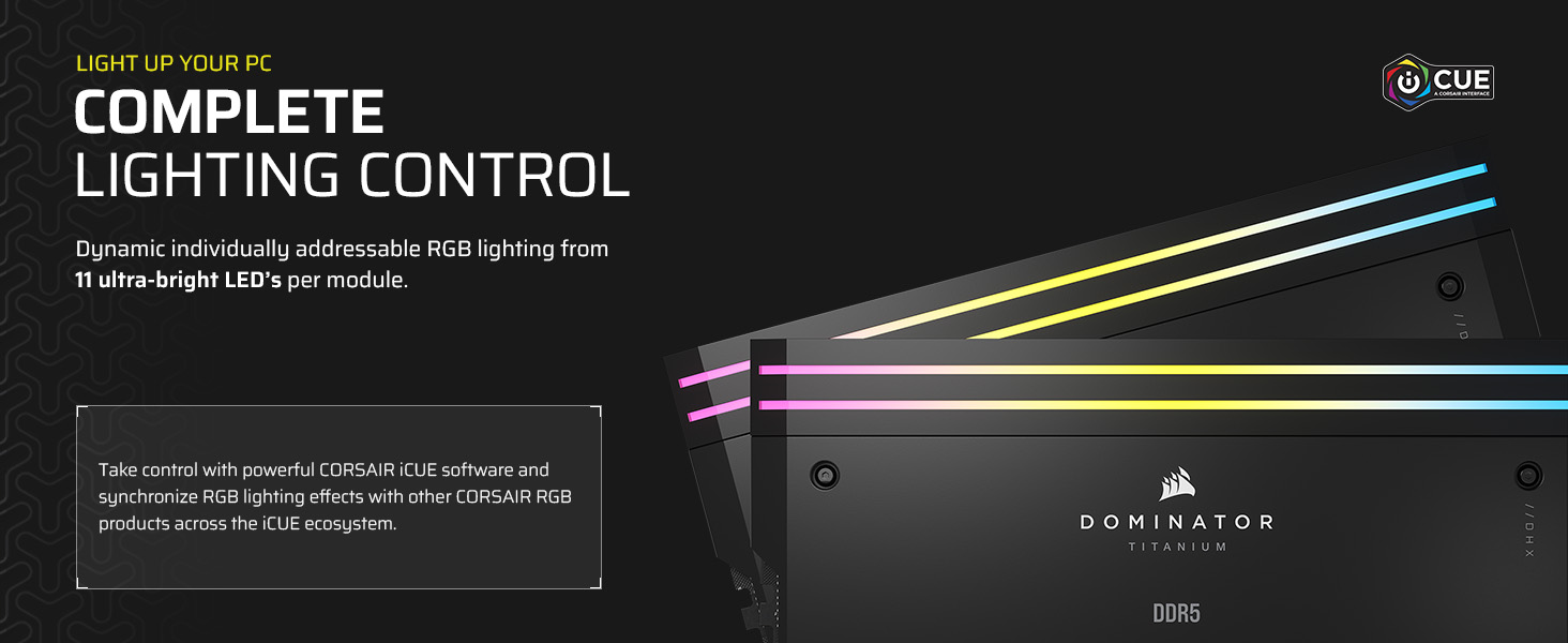 corsair icue; rgb lighting; rbg dram; lighting control; computer lighting ;PC lighting