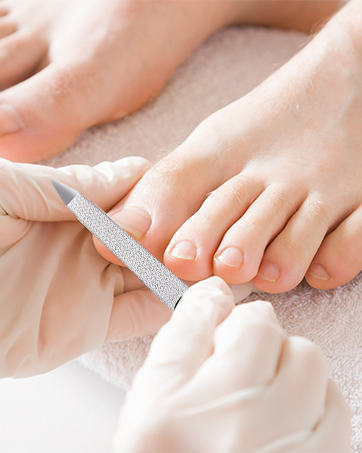pedicure nagelvijl