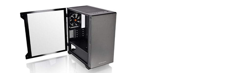 Amazon | Thermaltake S100 TG 強化ガラス ミニタワーPCケース