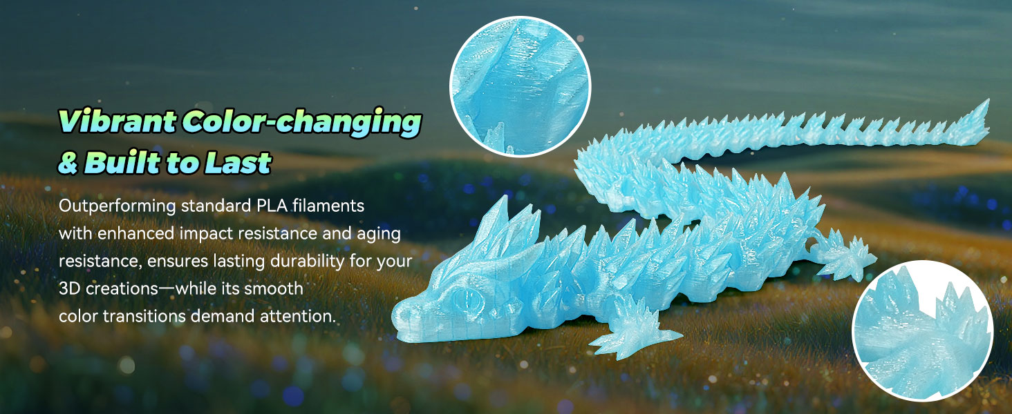 Vibrant Color-changing &amp; Built to Last