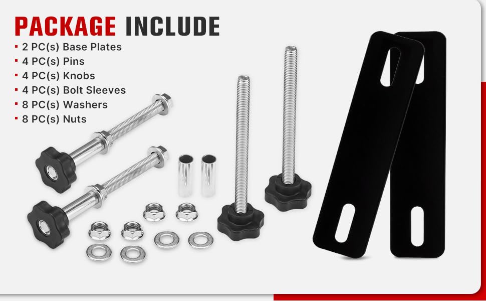 FieryRed Upgraded Traction Board Mount Pins, Antirust