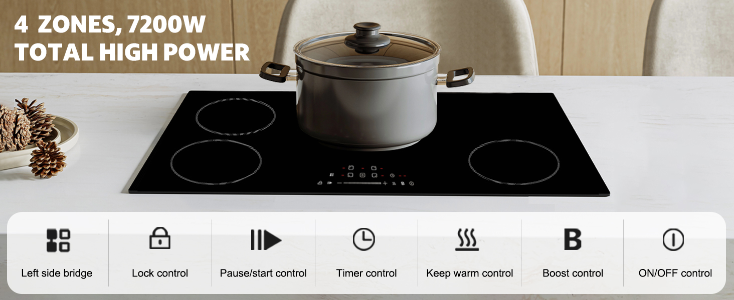 30 Inch Ceramic cooktop