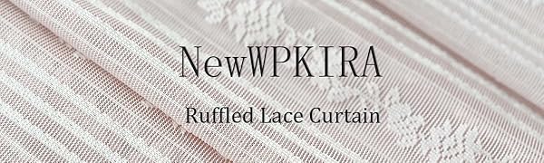 NewWPKIRA pink lace curtain 