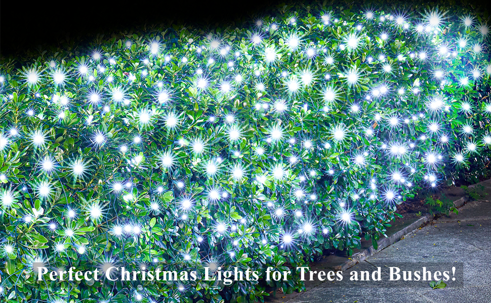 Led Christmas Net Lights Outdoor Christmas Decorations Lights 160LED