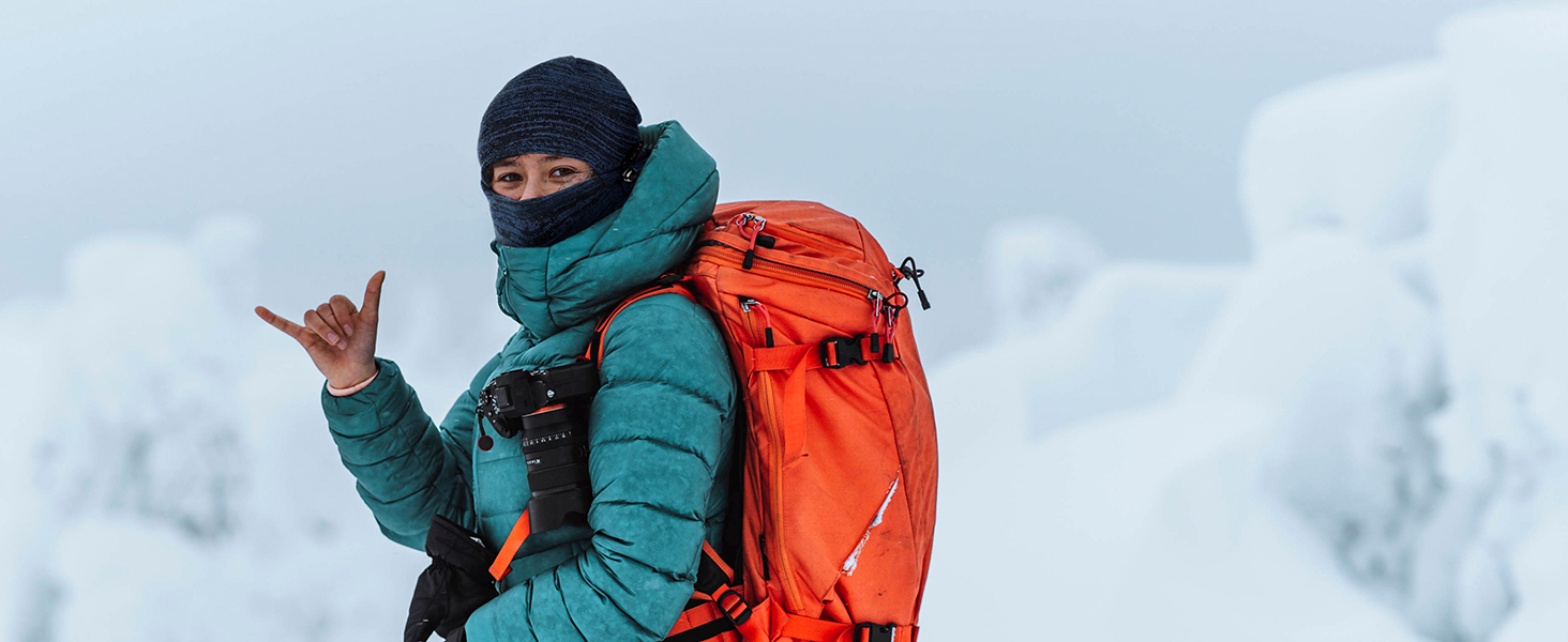 beanie hat and neck scarf