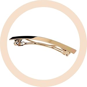 Barrette à cheveux en Métal Doré dessange
