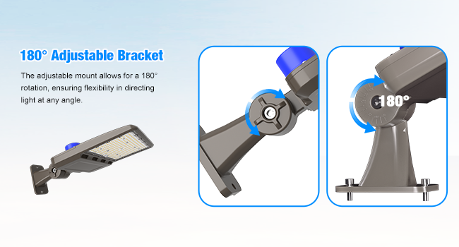 led parking lot light