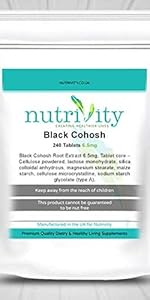 Black Cohosh Root 6.5 mg Tablet