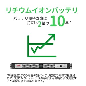 【大幅値下】APC SCL400RMJ1U e-TREND｜APC SCL400RMJ1U [Smart-UPS Lithium-ion 400VA 100V]