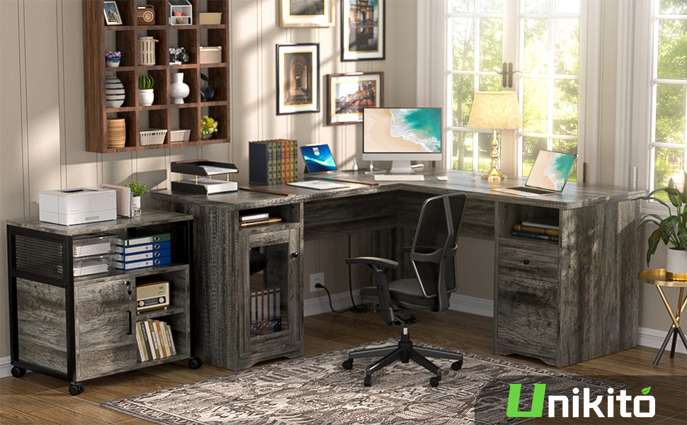 l shaped desk