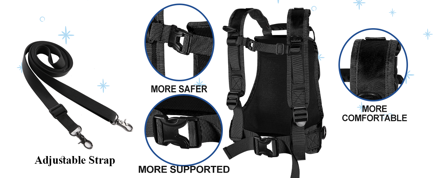 Odoland Ski and Snowboard Training Harness for Kids,Skiing Strap with