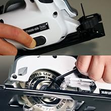 Amazon | 10.8V 充電式 丸のこ セット【オンライン限定】 T