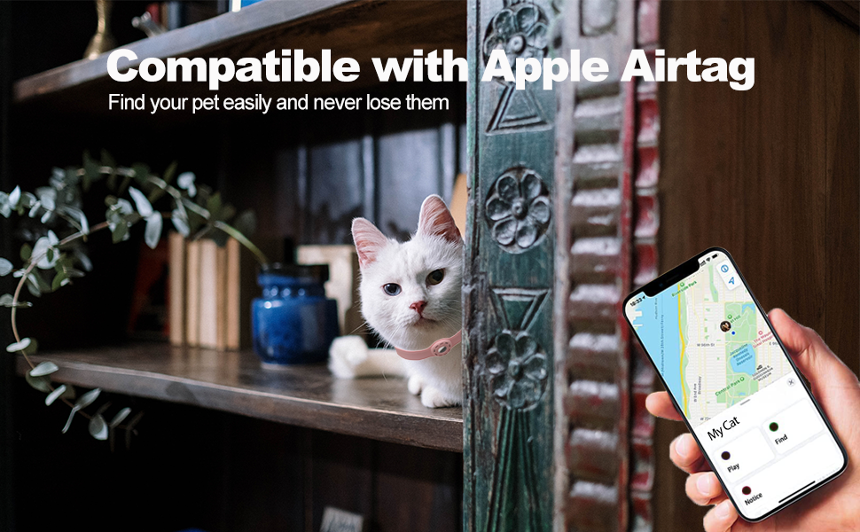 umopet cat airtag collar